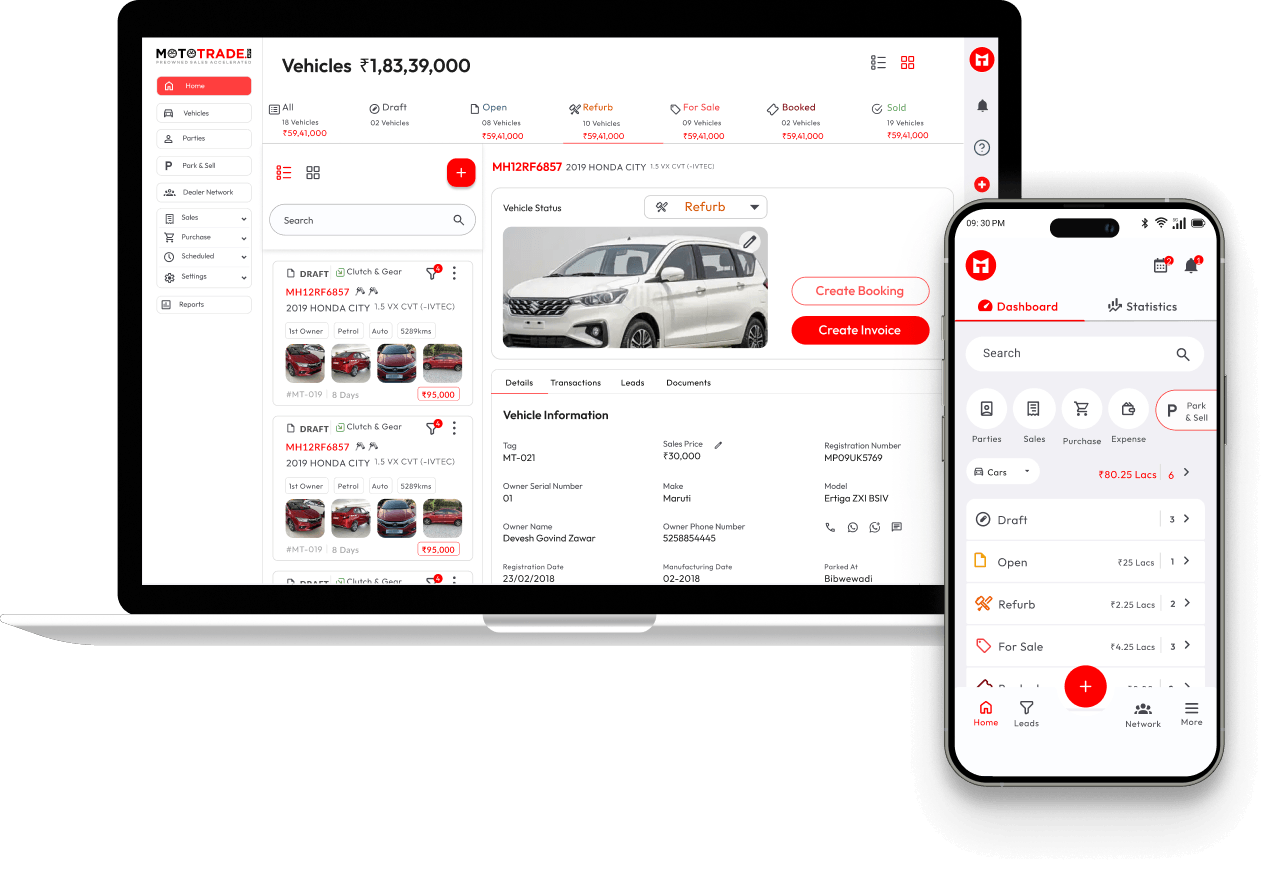 Used Car Dealer Software - Mototrade